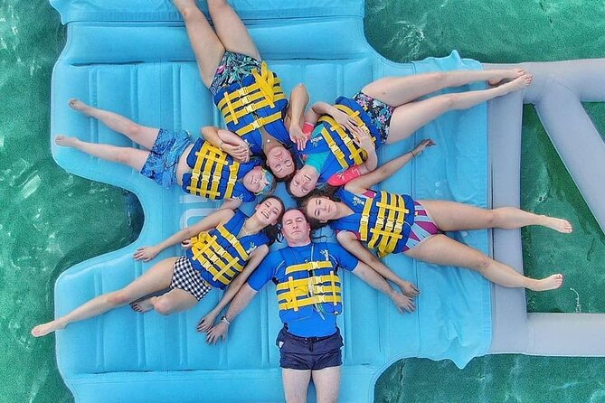 Aquafun Birthday Party Packages in Dubai 44 group of people celebrating their birthday party at aquafun dubai waterpark